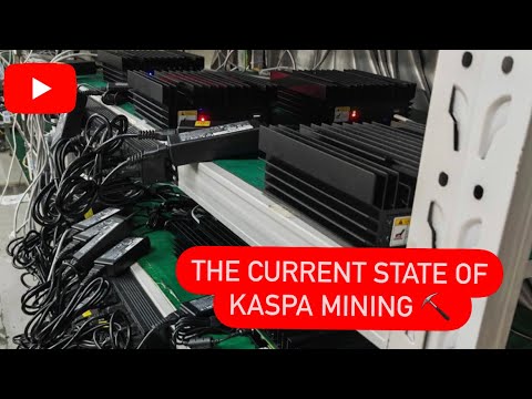 POW COIN NEWS The current state of KASPA mining
