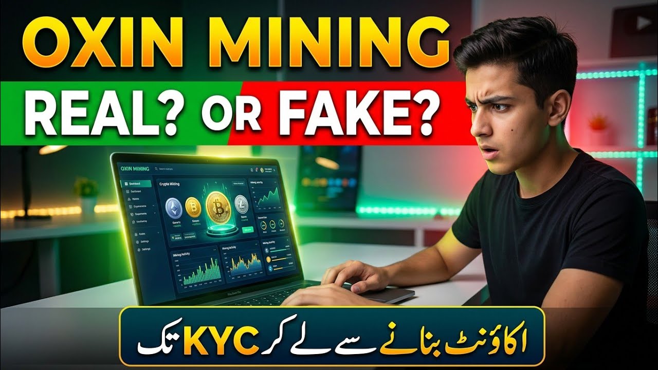 🚀 Oxin Mining Real or Fake? Complete Step by Step