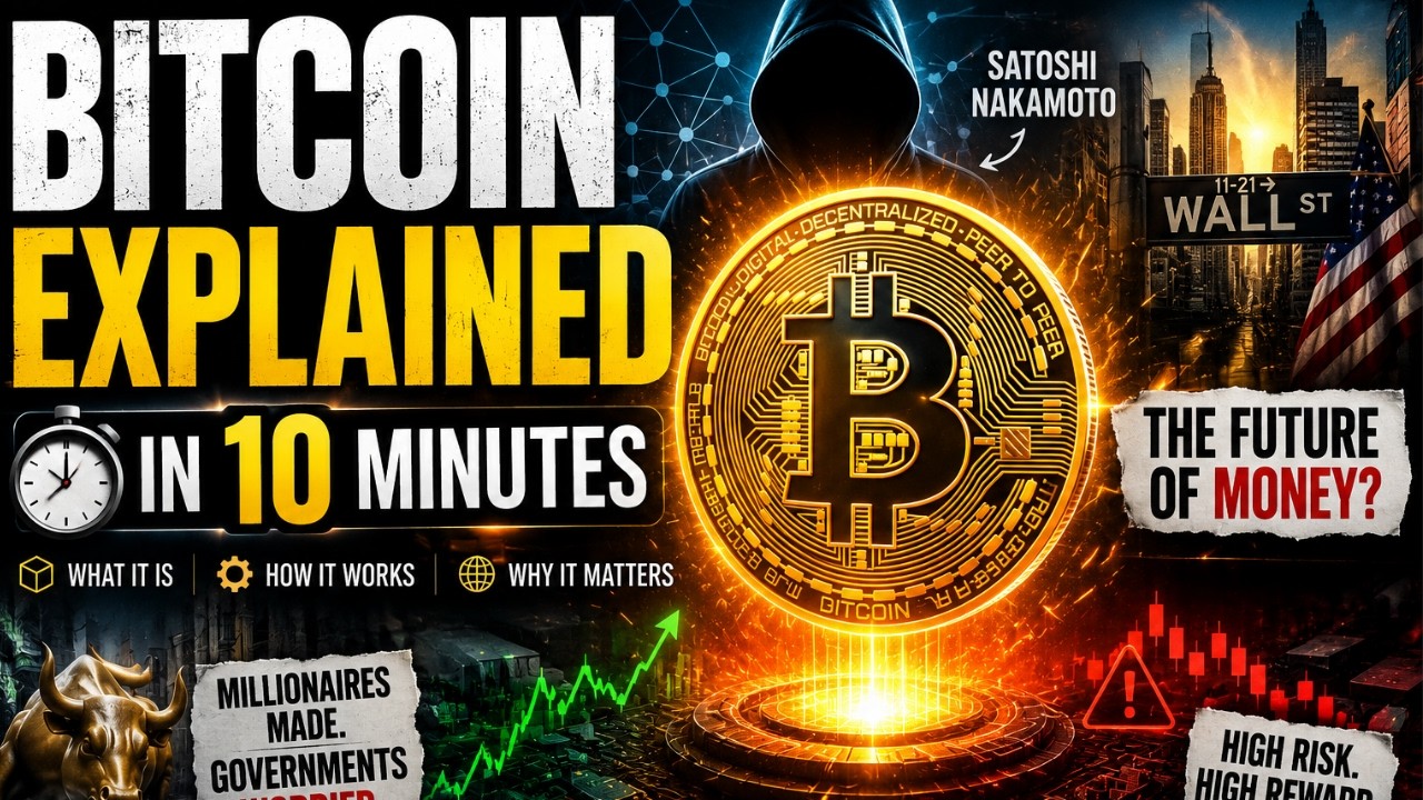 Bitcoin Explained in 10 Minutes 🔥 | Bitcoin Explained in