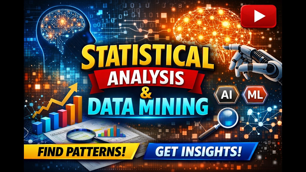 Data Mining & Statistical Analysis in 10 Minutes 🚀 (Full