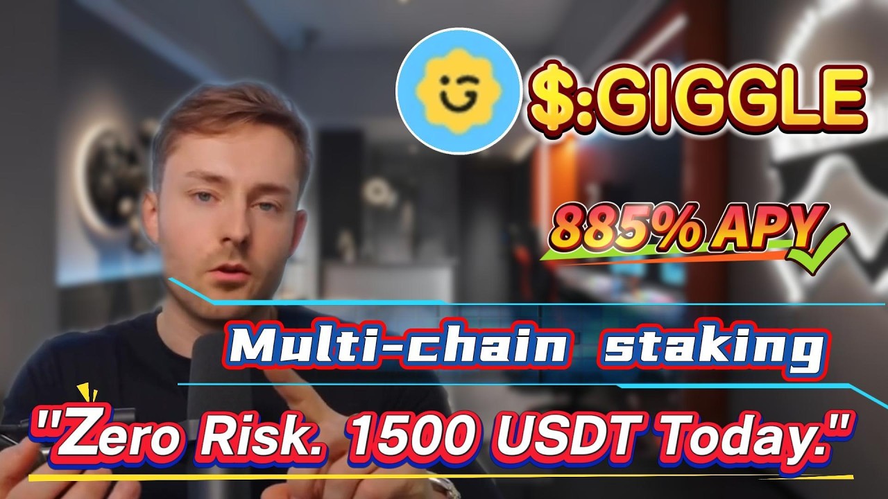 Earn 885.16% Annual Yield with GIGGLE Staking, No-Risk Mining for