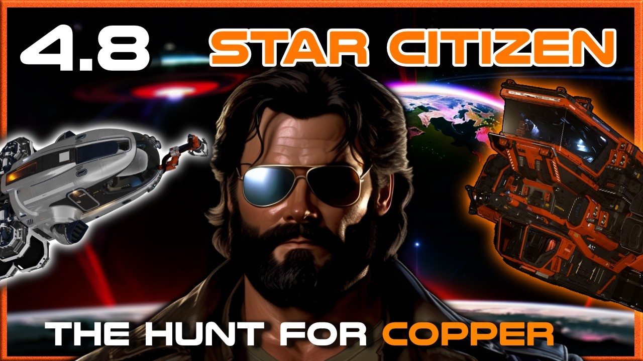 Star Citizen 4.8 Mining in Pyro Hunting COPPER 900+ |