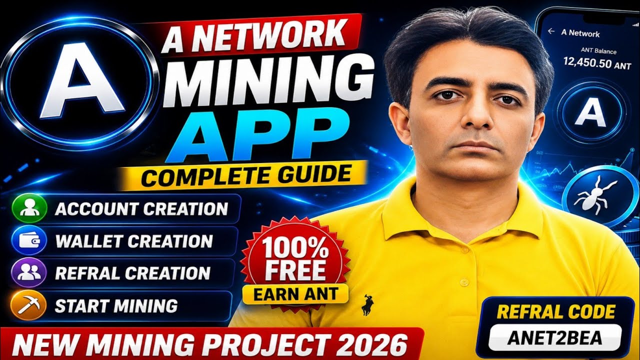 A Network Mining Project 2026 | ANT Token Mining Guide