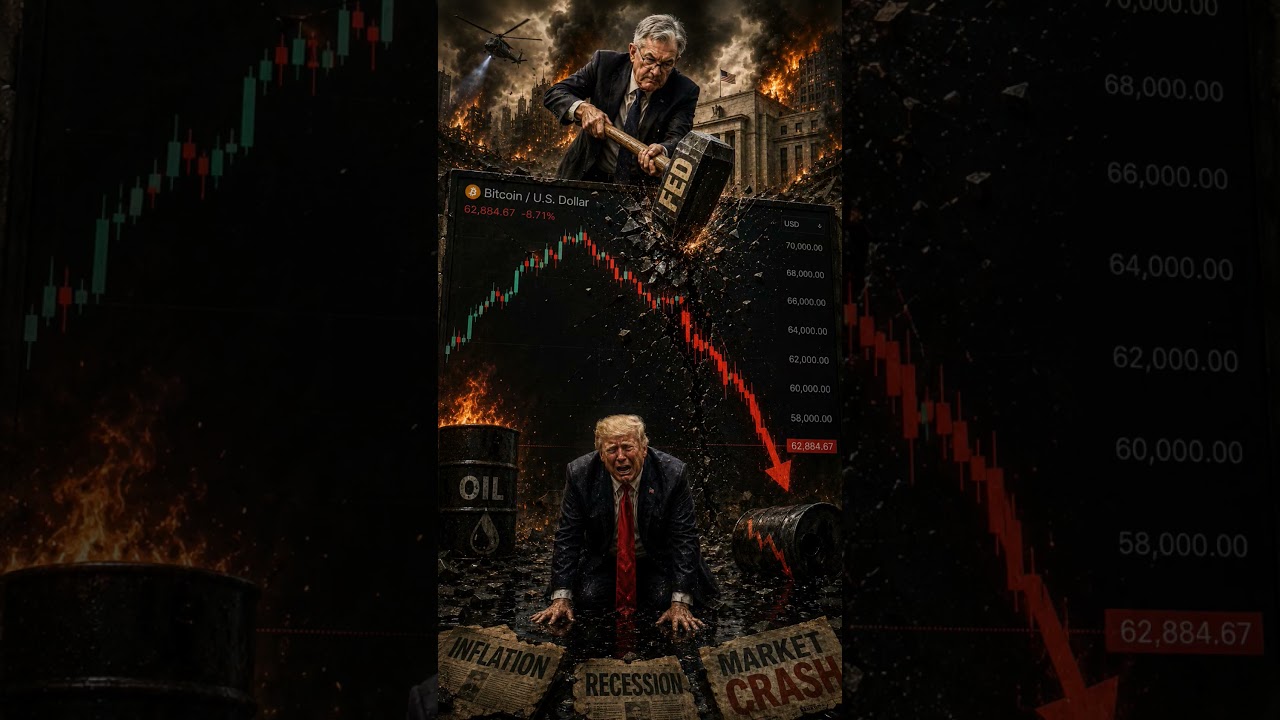 #Bitcoin #CryptoCrash #FED #StockMarket #CryptoNews #Investing #Trading #MarketCrash #FinanceNews