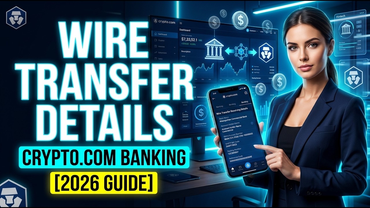 How to Find Crypto.com Wire Transfer Receive Details [2026 Full