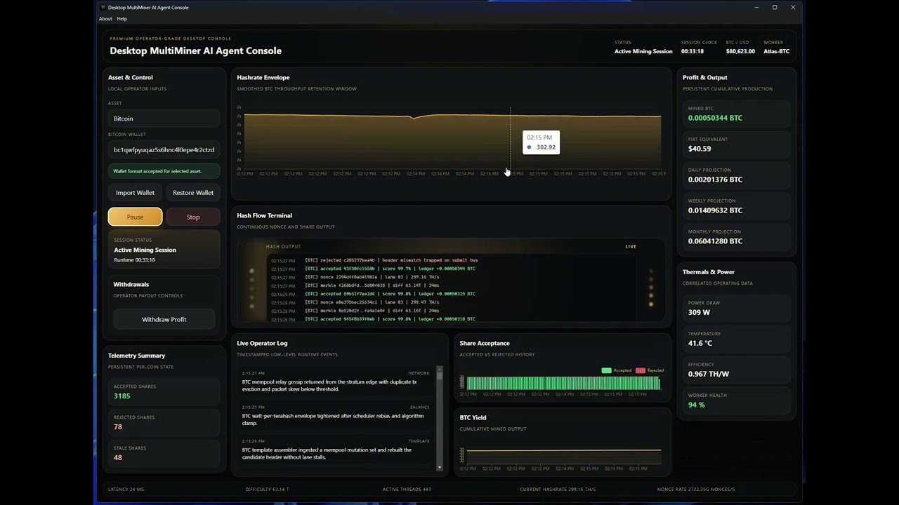 How to Use AI MultiMiner 2026 | Bitcoin Mining Tutorial