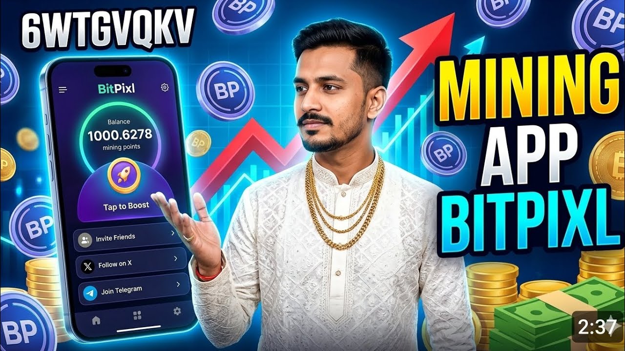 JOIN BITPIXL MINING Project Now // Full Guide on how