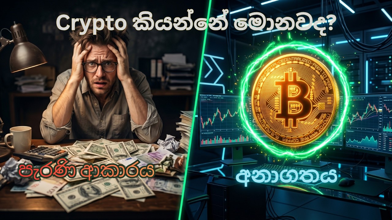 What is Cryptocurrency? - Module 01 | සරලවම මුල ඉඳන්