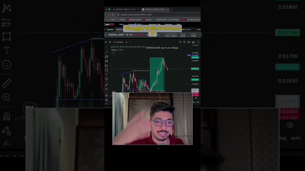 goutam bhai trading journey ❤️#goutamtraders#tradingstrategy #crypto #beginners