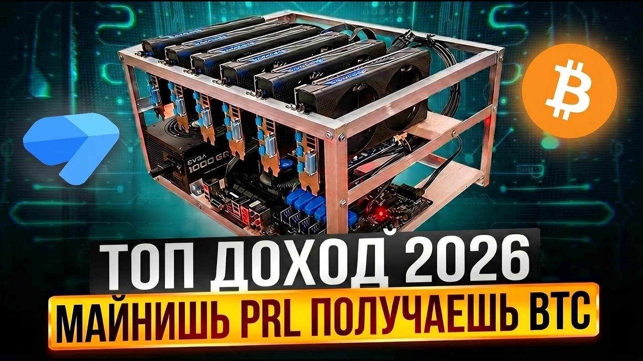 МАЙНИНГ PEARL — ТОП ДОХОД 2026! Автообмен в Bitcoin |
