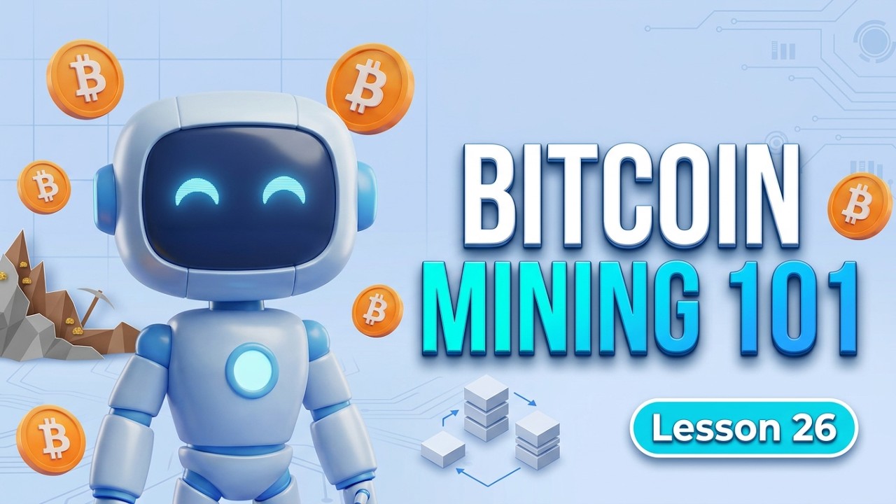 Bitcoin Mining Explained | How Bitcoin Mining Works | Beginner's