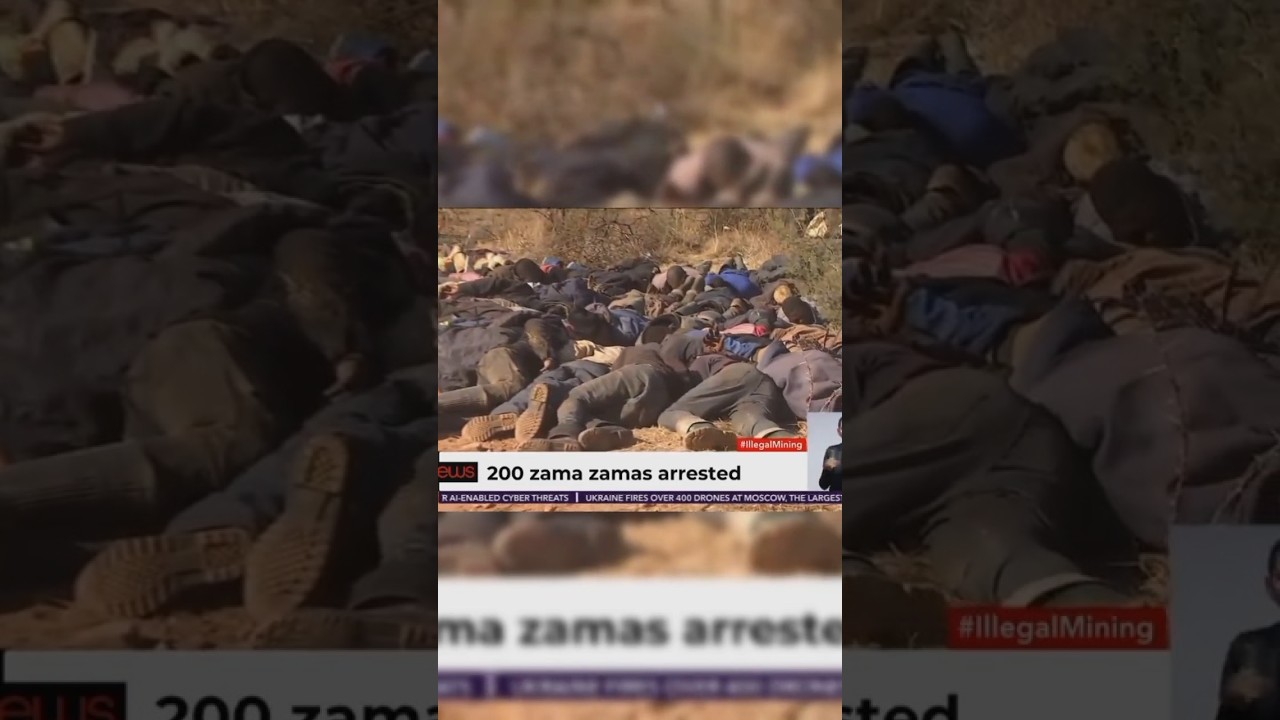 POV:SAPS Sends Strong Message to Illegal Miners #news #illegalmining