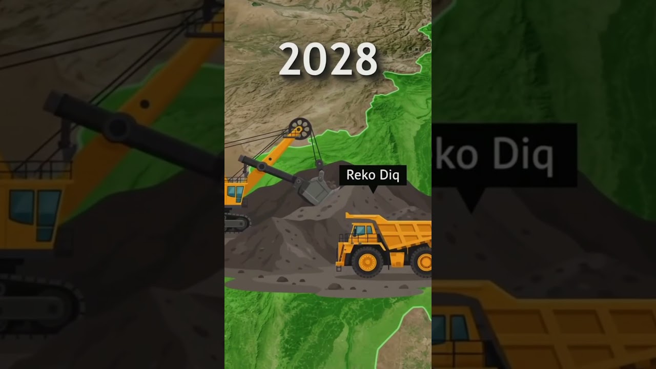 Reko Diq Project #shorts #trending #rekodiq #pakistan #gold #facts #news