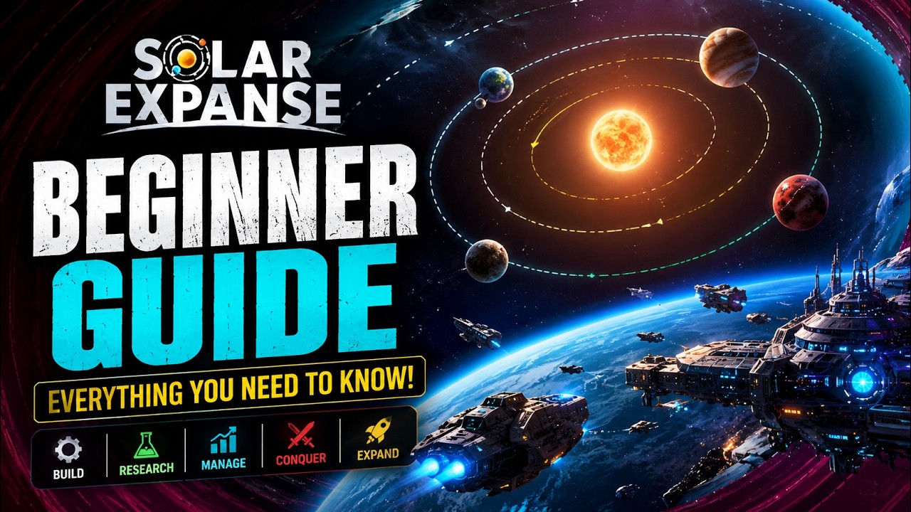 Solar Expanse Explained: Mining, Colonies, and Orbital Mechanics (Beginner Guide)