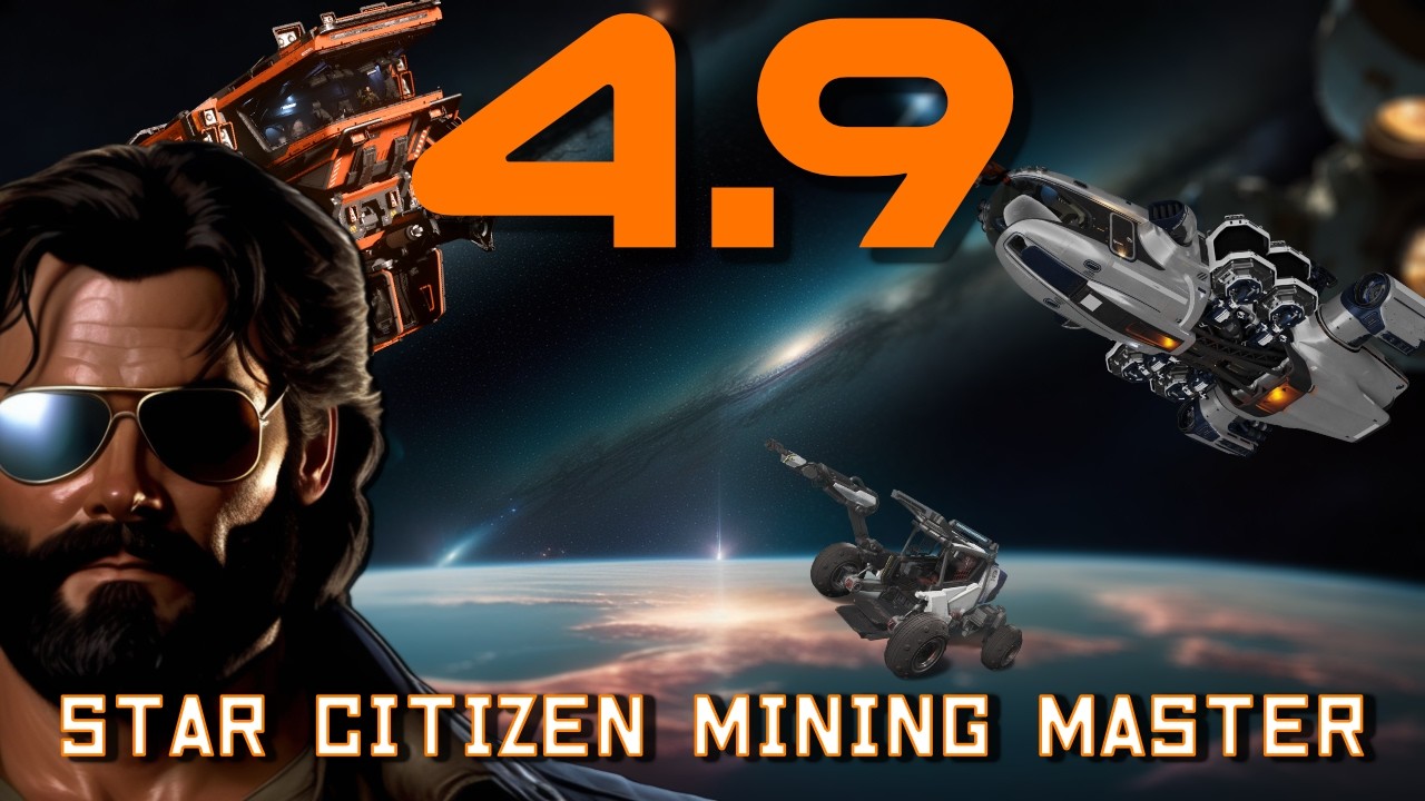 Star citizen 4.9 Solo Mole Mining in Nyx Hunting Big