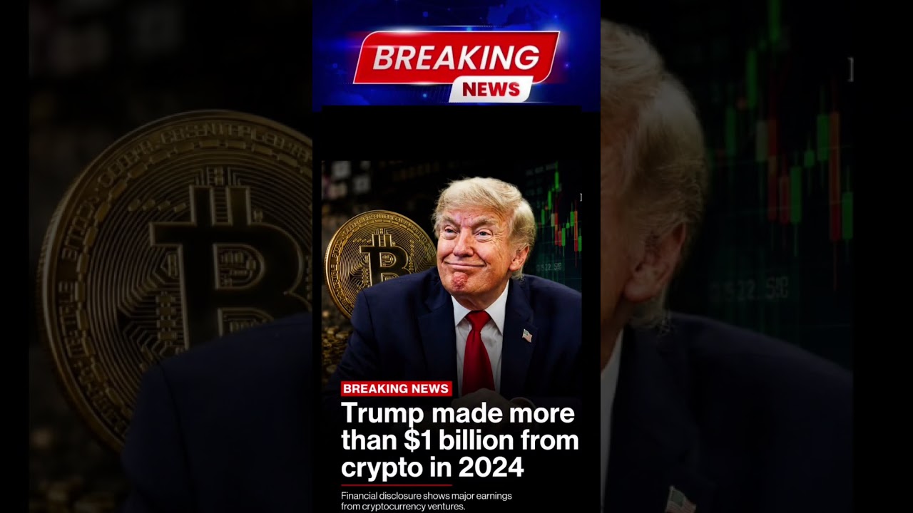 Trump's 2025 Financial Disclosure Reveals Over  Billion in Crypto