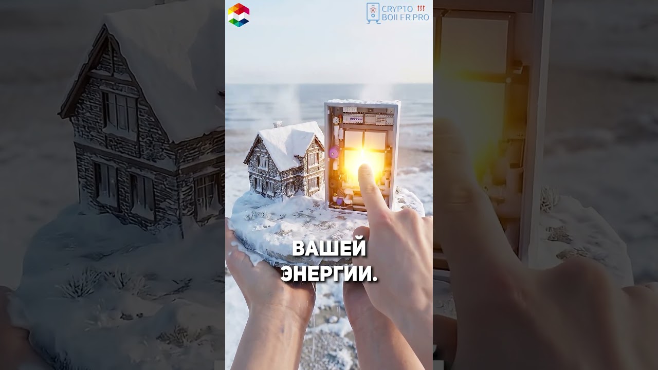 ОТОПЛЕНИЕ НА БИТКОИНАХ #криптокотел #майнинг #биткоин