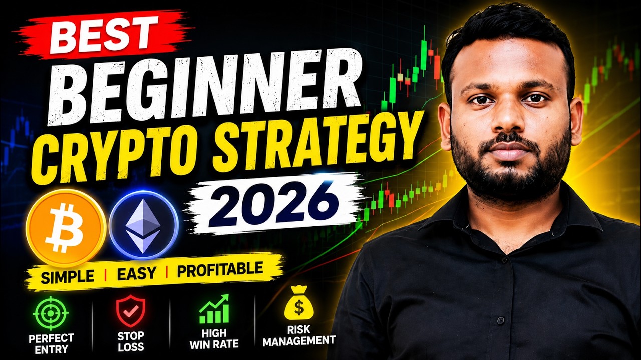 Best Beginner Crypto Strategy 2026 | Simple Crypto Trading Strategy