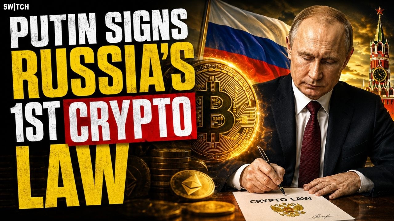 Crypto Market Pulse: Putin Signs Russia's 1st Crypto Law। Top