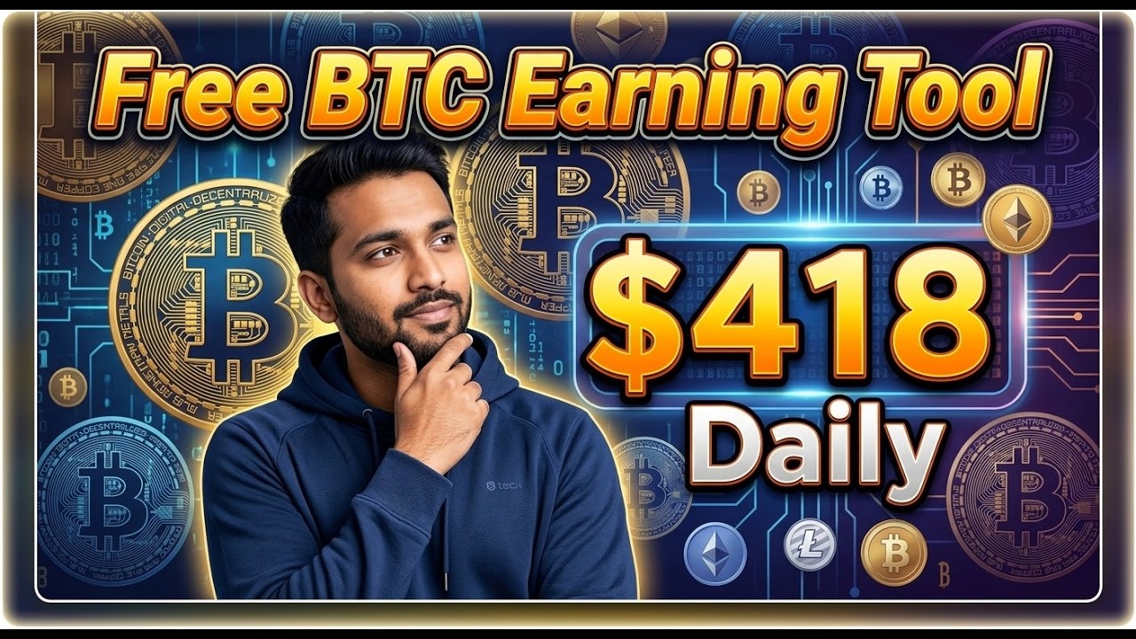 Earn Crypto Efficiently 2026 || Best Free Bitcoin Mining Tool