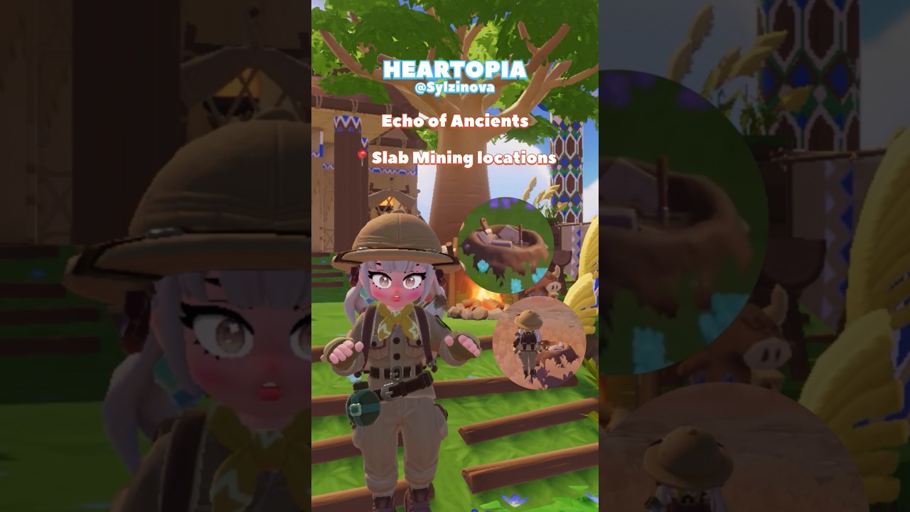 Heartopia Slab Mining locations #heartopia #heartopiagame #heartopiaguide #heartopiatips #gameplay
