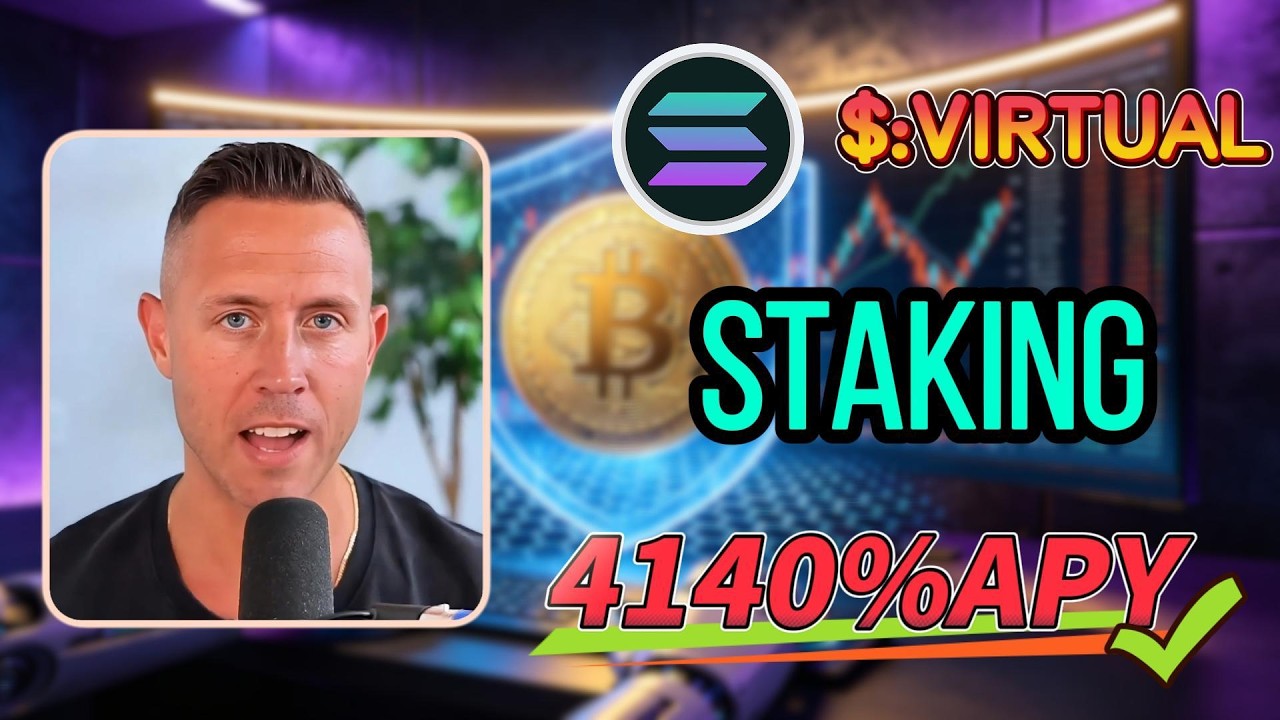 📊 Solana VIRTUAL Staking for Beginners — Understanding 4140% Yield