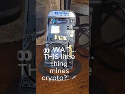 👀 This Little Thing Actually Mines Crypto?! ⛏️ | Crypto