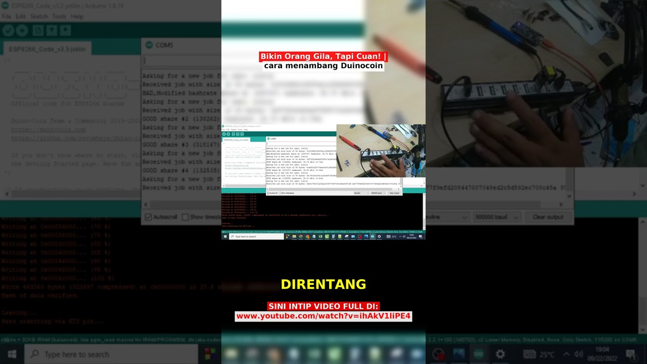 Bikin Orang Gila, Tapi Cuan! | cara menambang Duinocoin #shorts