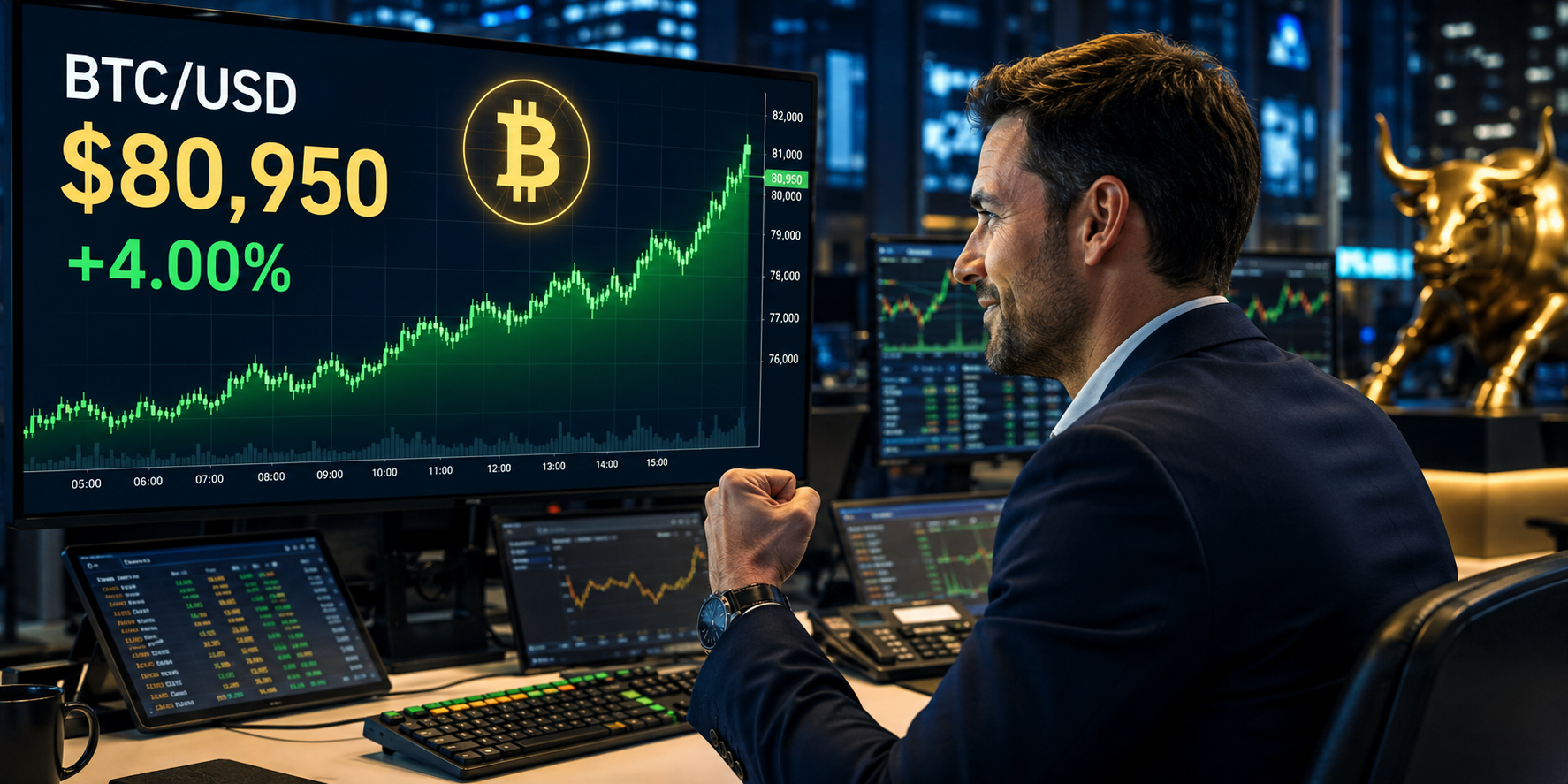 Bitcoin holds above $80,800 as bulls target $85k ahead of NFP