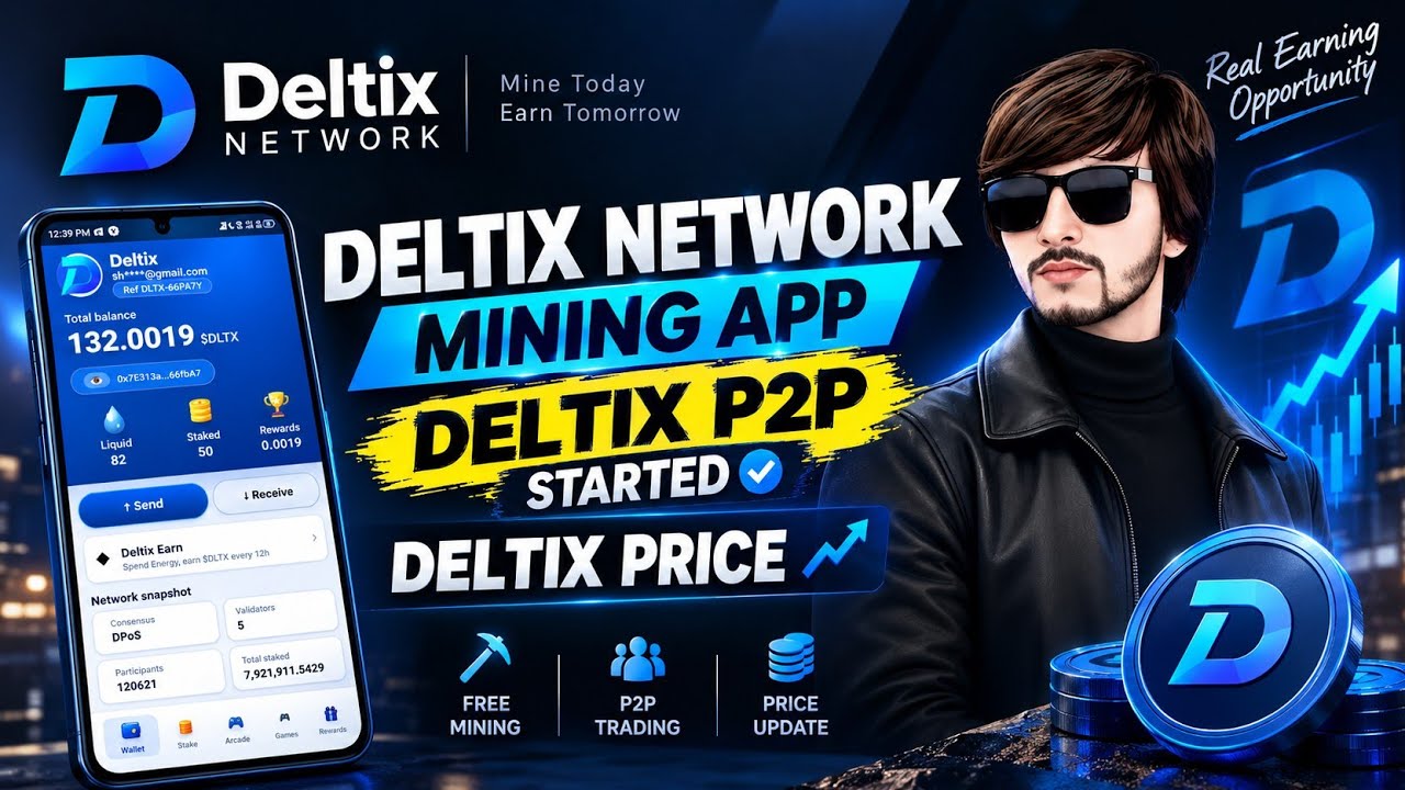 Deltix Network Mining App | Deltix P2P Started | Deltix
