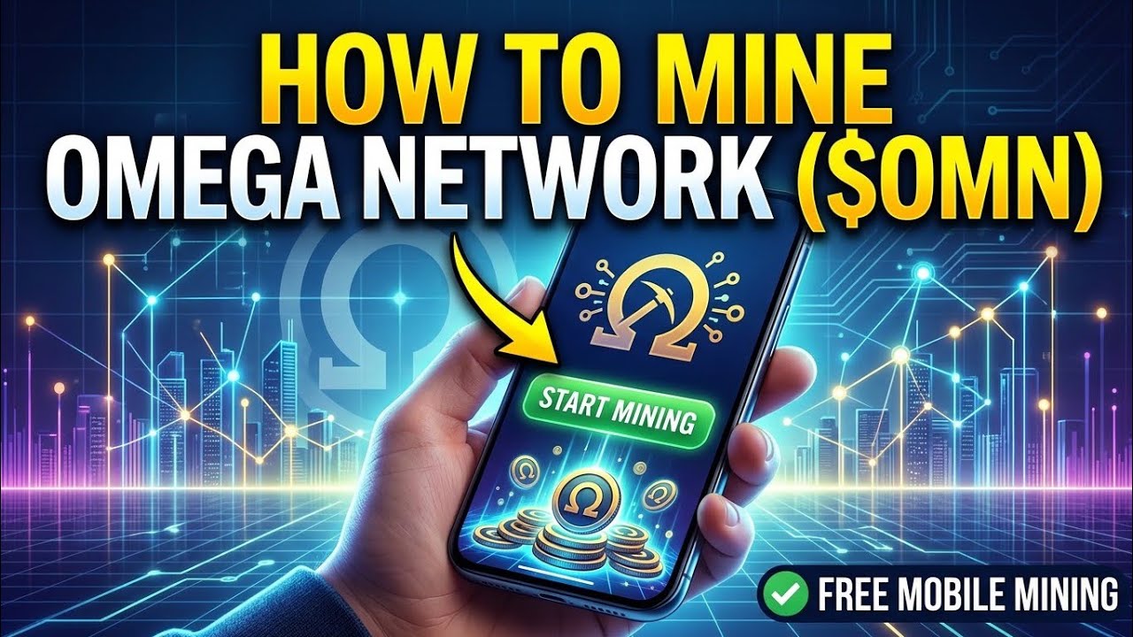 How to Mine Omega Network ($OMN) Mobile Mining Guide for