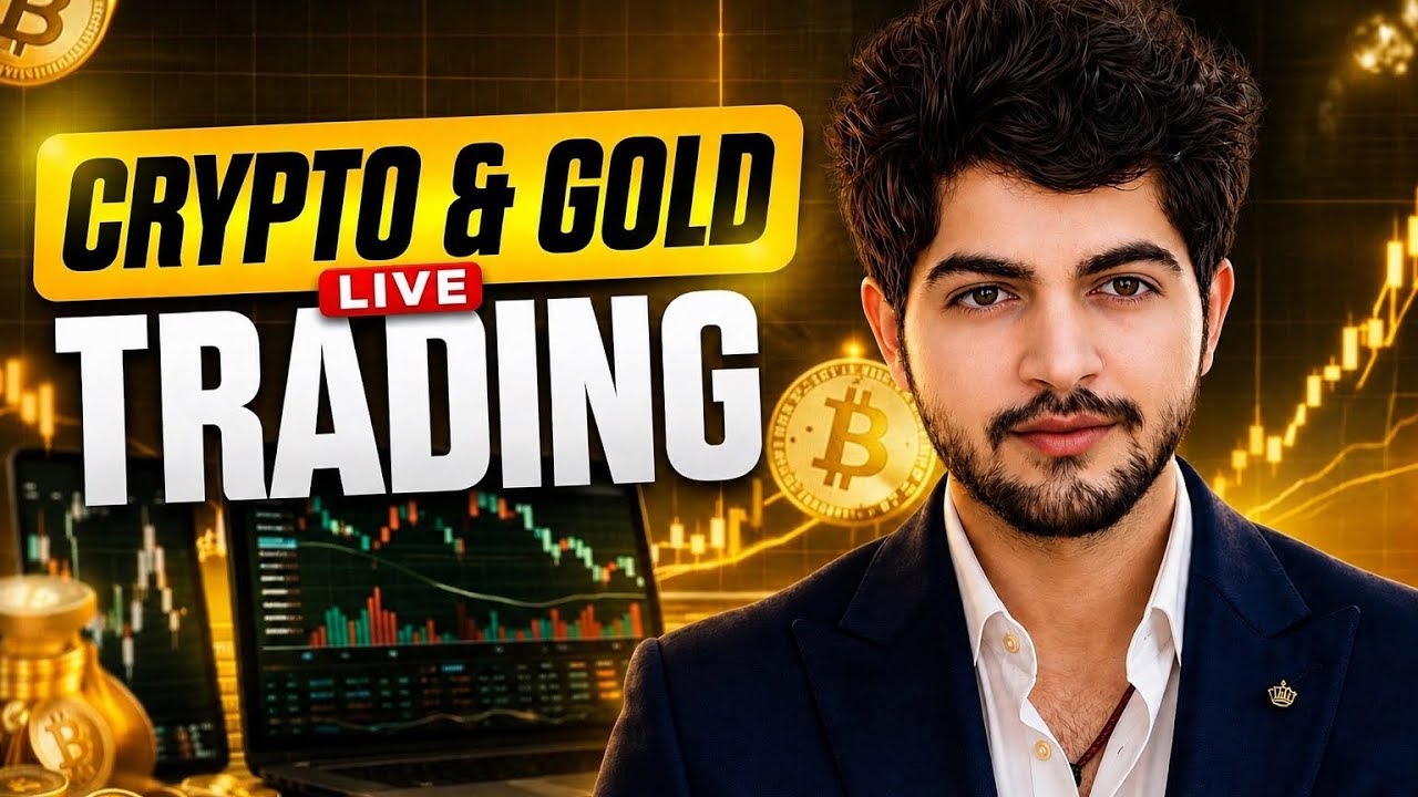 LIVE CRYPTO & GOLD TRADING |04 Sept | #bitcoin Live