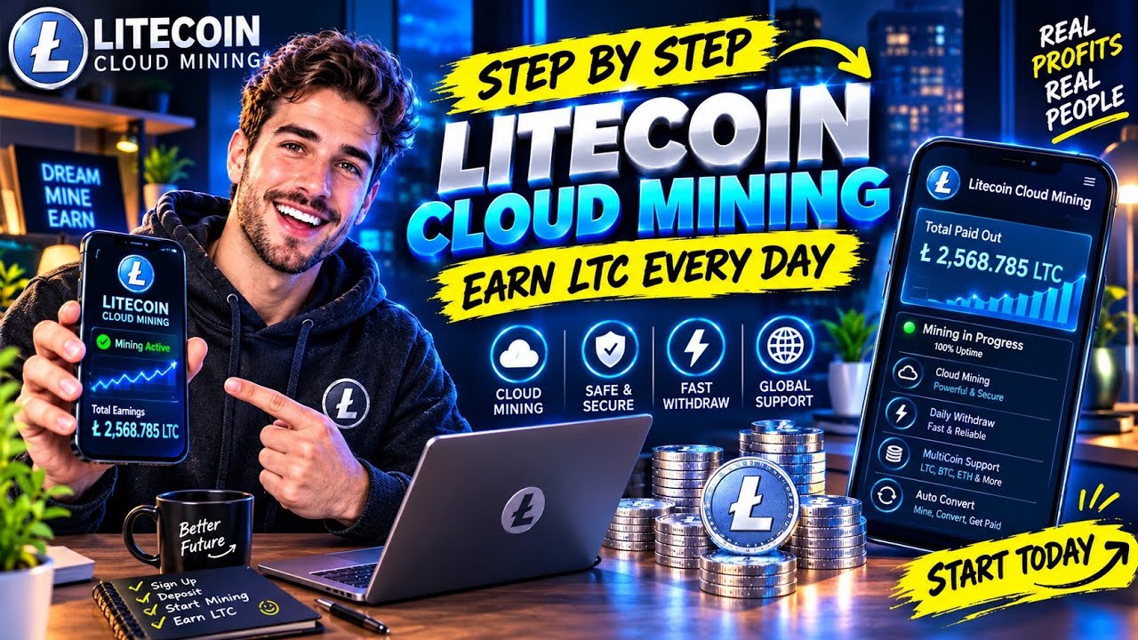 Litecoin Cloud Mining Explained: Step-by-Step Guide for Beginners (2026)