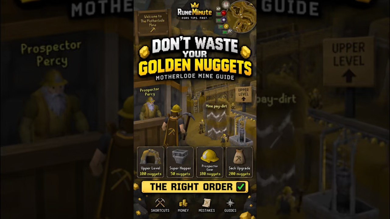 The BEST Steps for Motherlode Mine ⛏️ | OSRS Guide