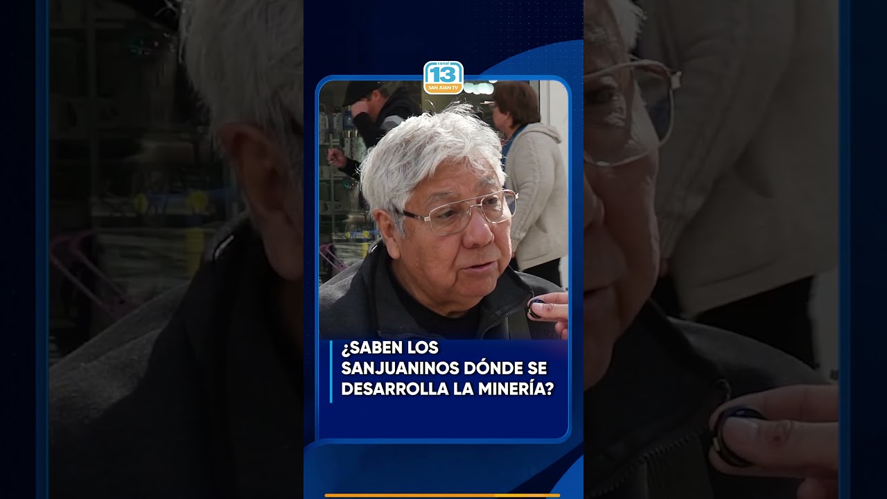 ¿En qué departamentos se desarrolla la minería en San Juan?