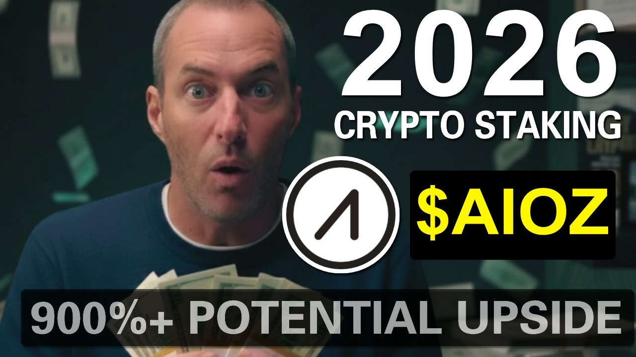 2026 Crypto Guide: Stake AIOZ token for 928% APY in