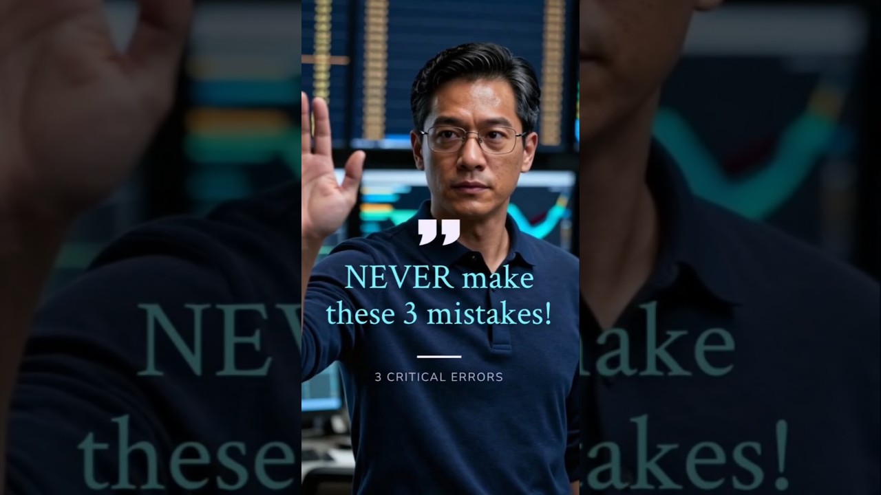 3 Trading Mistakes That Can Cost Beginners BIG Money💸#memecoin#crypto #btc#ytshorts