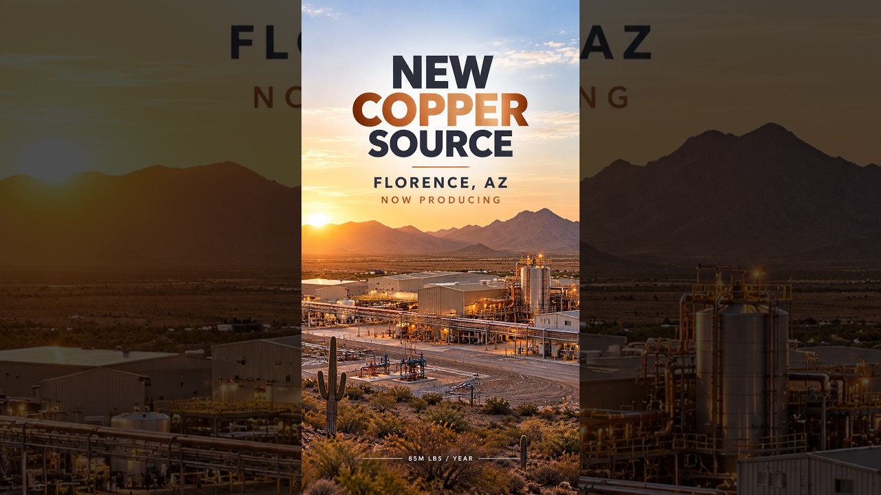 Arizona Just Started Producing Copper Without Digging An Open Pit
