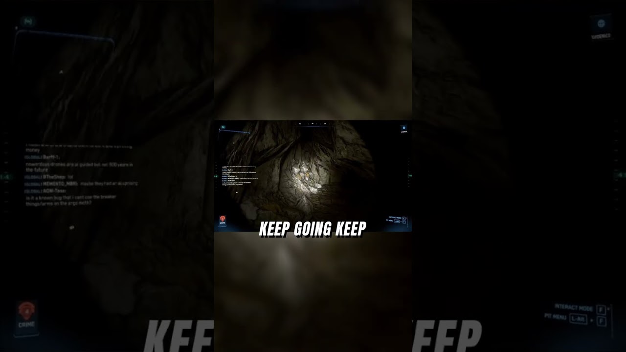 Don't make this mistake in the mining tunnel #starcitizen #gaming
