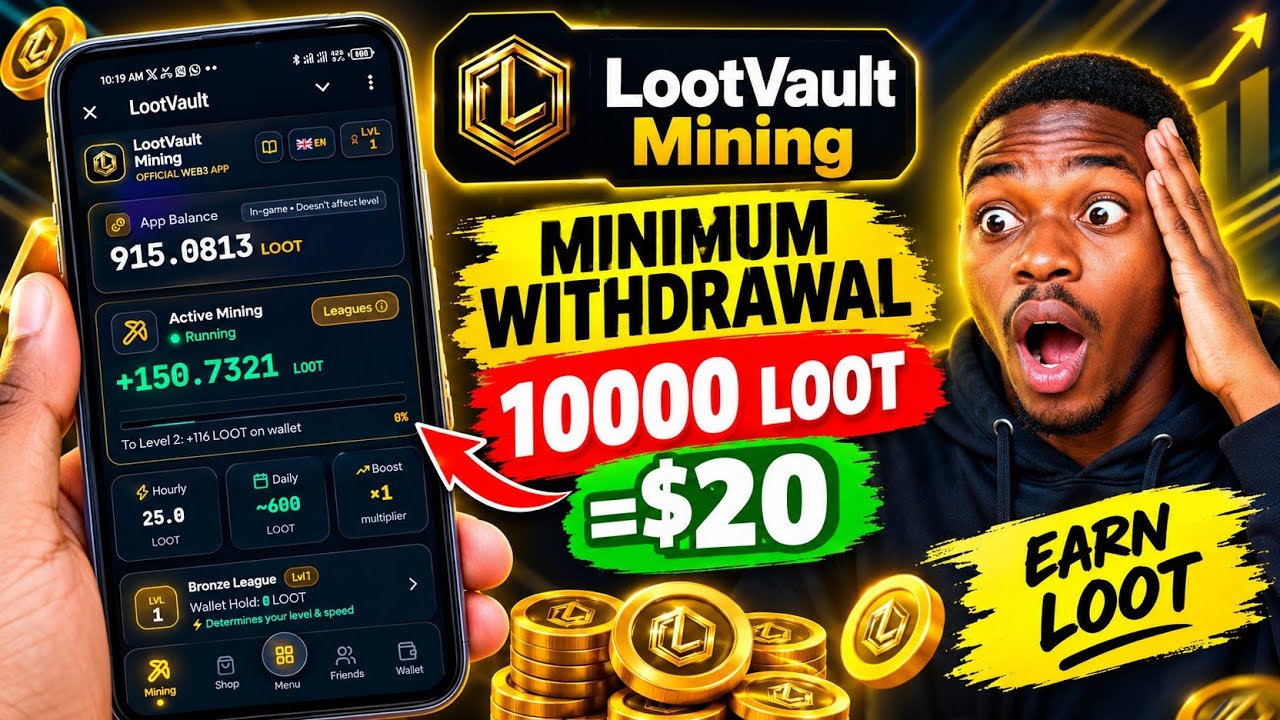 📲 How to Register on LootVault Mining | Step-by-Step Guide
