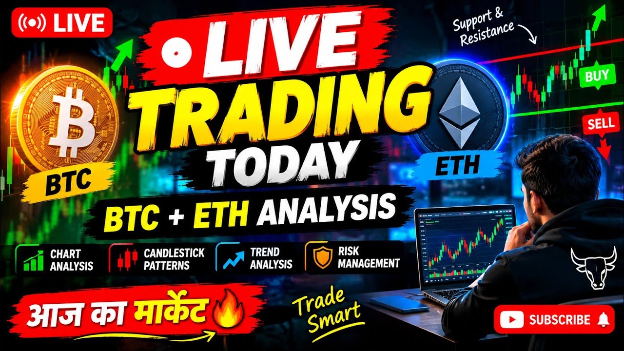 🚀 LIVE MARKET ANALYSIS TODAY | Crypto Trading for Beginners