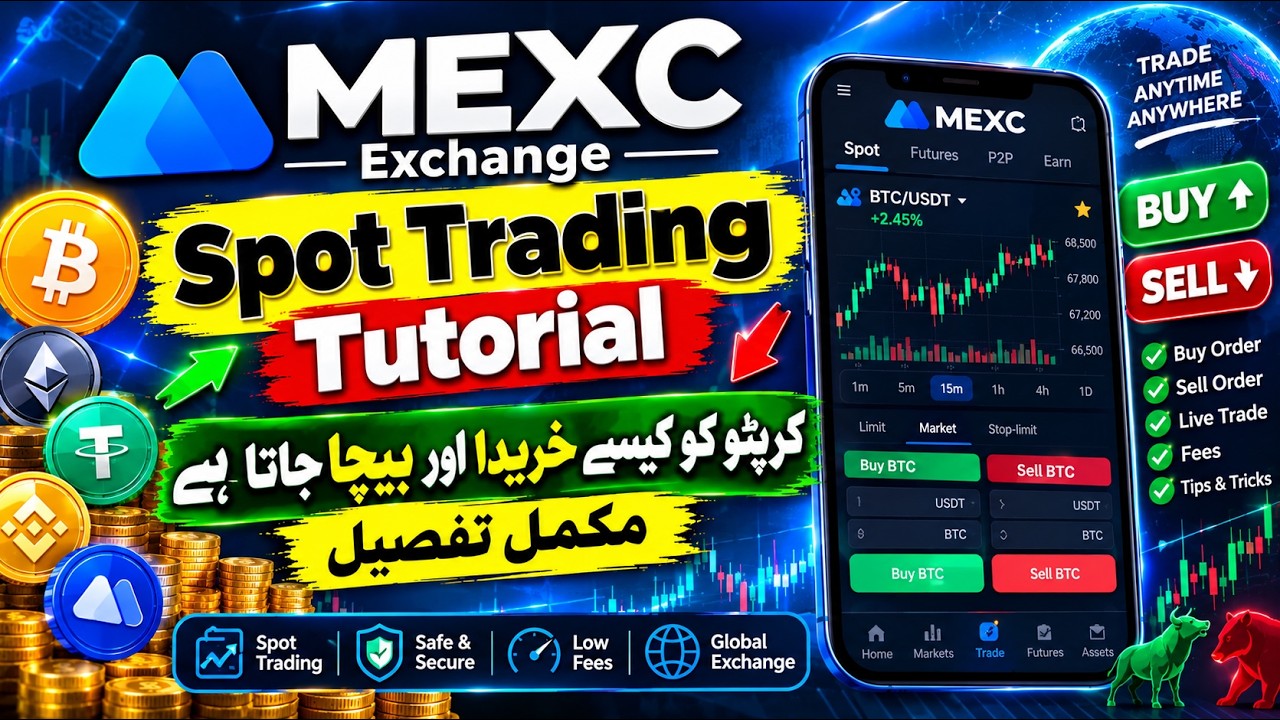 MEXC Exchange Spot Trading Full Tutorial || MEXC Exchange Crypto