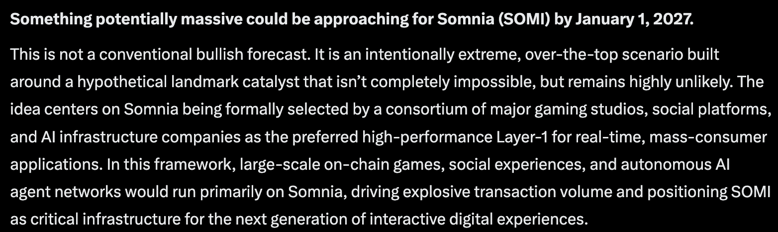 Somnia crypto is one of the hottest tokens on the market right now and Perplexity AI predicts it could be about to go parabolic