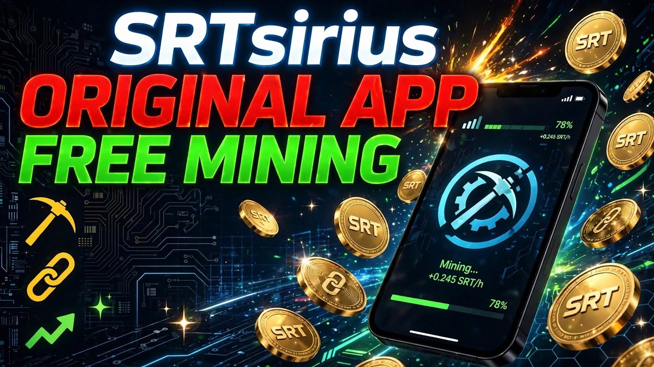 Sirius Network Free Mining App Guide 2026 | SRTsirius Original