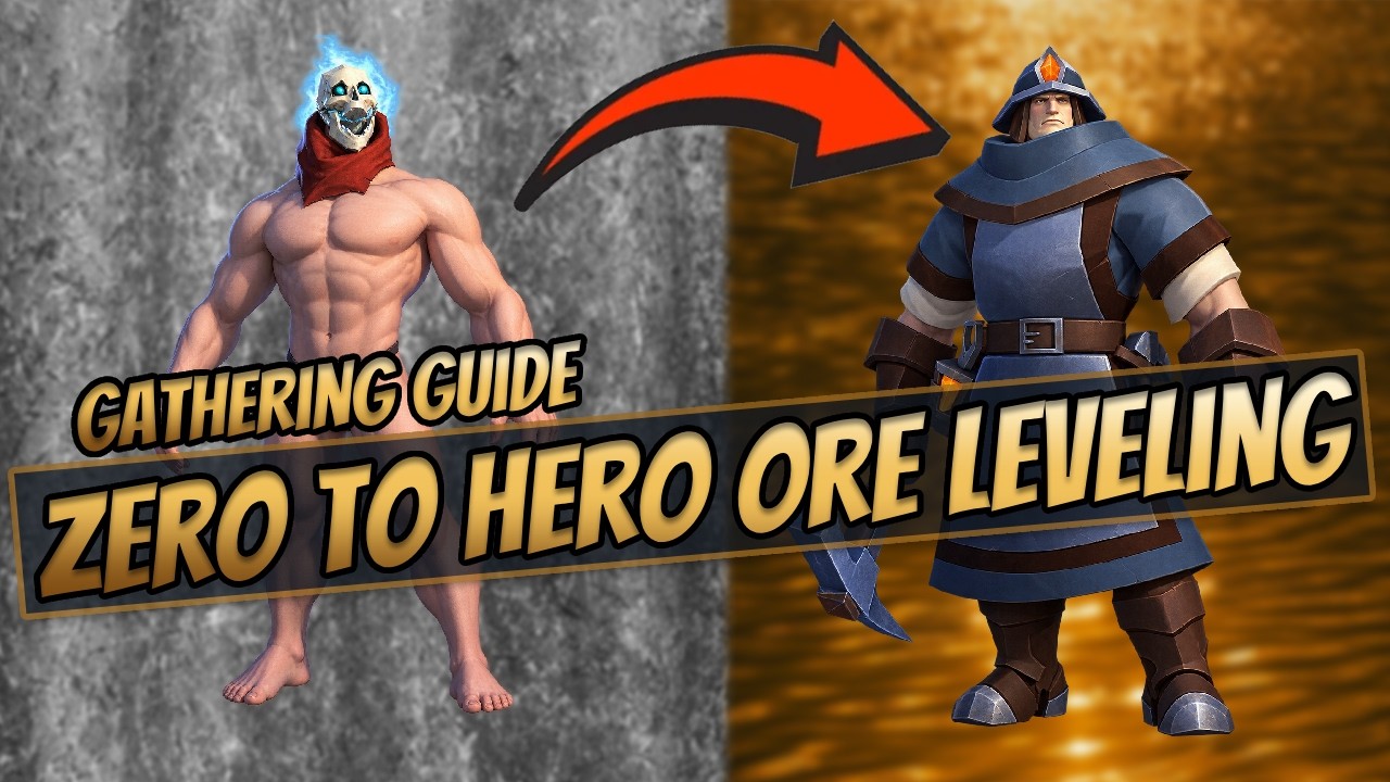 Zero to Hero Gathering (Fastest Ore Mining) | Albion Online